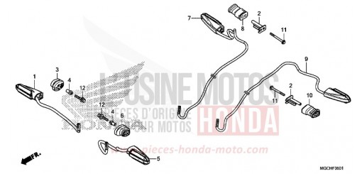 BLINKER (CB1100NA/NAD) CB1100NAH de 2017